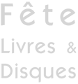 fête livres et disques